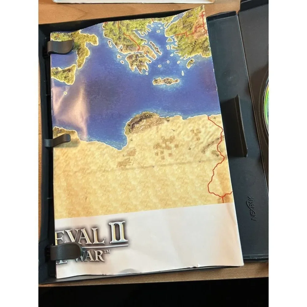 Medieval Ii: Total War Limited Edition (PC, 2006) SEGA 2 Disc Plus Soundtrack